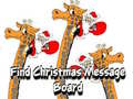 Joc Find Christmas Message Board