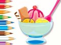 Joc Coloring Book: Ice Cream Sundae