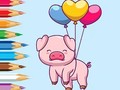 Joc Coloring Book: Balloon Pig