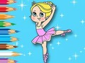 Joc Coloring Book: Ballet Girl