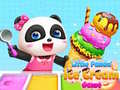 Joc Little Panda Ice Cream Game