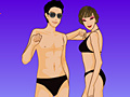 Joc Seaside Walking couple