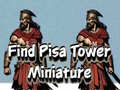 Joc Find Pisa Tower Miniature