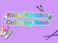 Joc Kids Vehicles Coloring Book