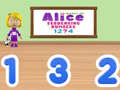 Joc World of Alice  Sequencing Numbers