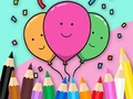 Joc Coloring Book: Celebrate-Balloons