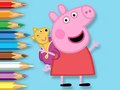 Joc Coloring Book: Peppa With Toy Bear