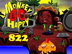 Joc Monkey Go Happy Stage 822