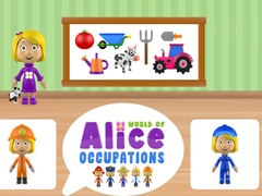 Joc World of Alice Occupations