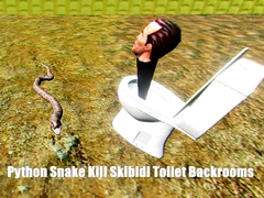 Joc Python Snake Kill Skibidi Toilet Backrooms