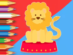 Joc Coloring Book: Circus-Lion