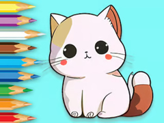 Joc Coloring Book: Cute Kitten