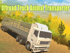 Joc Offroad Truck Animal Transporter