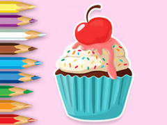 Joc Coloring Book: Apple Cupcake