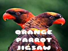 Joc Orange Parrot Jigsaw