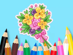 Joc Coloring Book: Love Bouquet