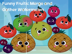 Joc Funny fruits: merge and gather watermelon