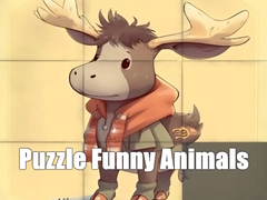 Joc Puzzle Funny Animals