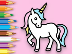 Joc Coloring Book: Happy Unicorn