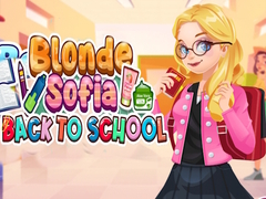 Joc Blonde Sofia Back to School