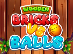 Joc Wooden Bricks Vs Balls