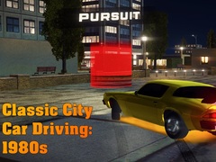 Joc Classic City Car Driving: 1980s