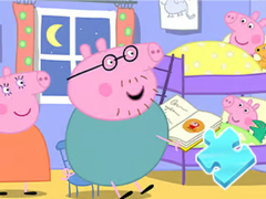 Joc Jigsaw Puzzle: Peppa Sleeping Story