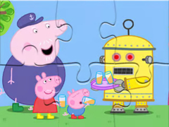 Joc Jigsaw Puzzle: Peppa Robot