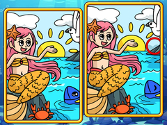 Joc Mermaids Spot The Differences