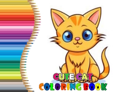 Joc Cute Cat Coloring Book