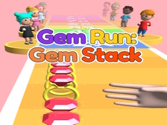 Joc Gem Run: Gem Stack 