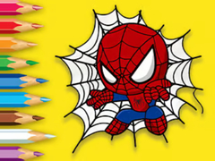 Joc Coloring Book: Baby Spiderman