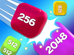 Joc Chain Cube 2048 3D Merge Game