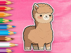 Joc Coloring Book: Cute Alpaca