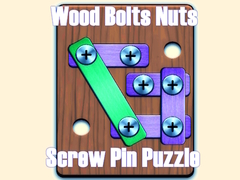 Joc Wood Bolts Nuts Screw Pin Puzzle