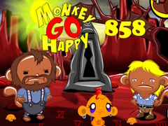 Joc Monkey Go Happy Stage 858