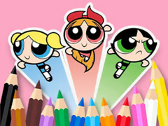 Joc Coloring Book: The Powerpuff Girls