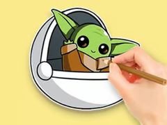 Joc Coloring Book: Master Yoda