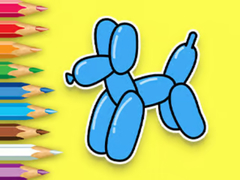 Joc Coloring Book: Balloon Puppy