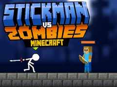 Joc Stickman vs Zombies Minecraft