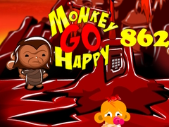 Joc Monkey Go Happy Stage 862