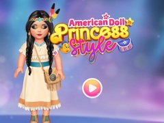 Joc American Doll In Princess Style