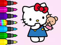 Joc Coloring Book: Hello Kitty Teddy Bear