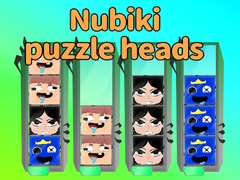 Joc Nubiki puzzle heads