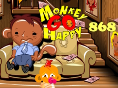 Joc Monkey Go Happy Stage 868