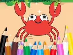 Joc Coloring Book: Happy Crab