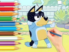 Joc Coloring Book: Bluey And Bingo