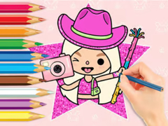 Joc Coloring Book: Toca Baca World