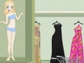Joc Shop N Dress Food Roll Game: One Shoulder Dress