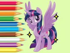 Joc Coloring Book: Twilight Sparkle